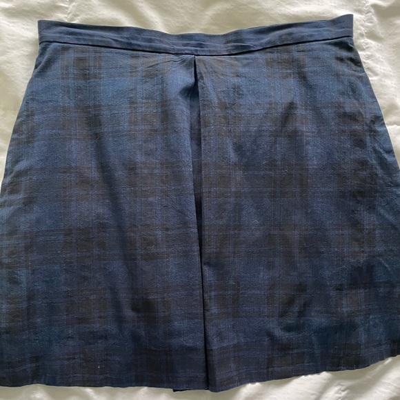 Gap Cotton Plaid Short Skirt, Size L - Picture 5 of 12